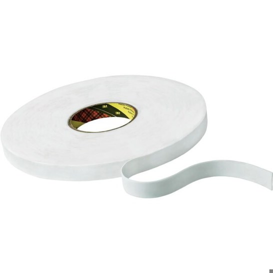 3M Doppelseitiges PE-Schaumstoff-Klebeband 9508W - Hochleistungs-Klebeband