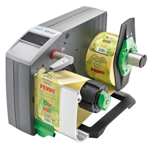 cab Etikettenspender VS120 - max. 120 mm Rollenbreite