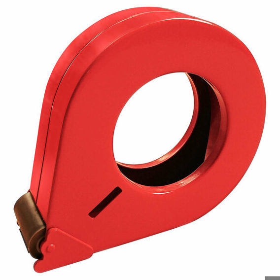 1-PACK Handabroller Metall - 38mm Bänder