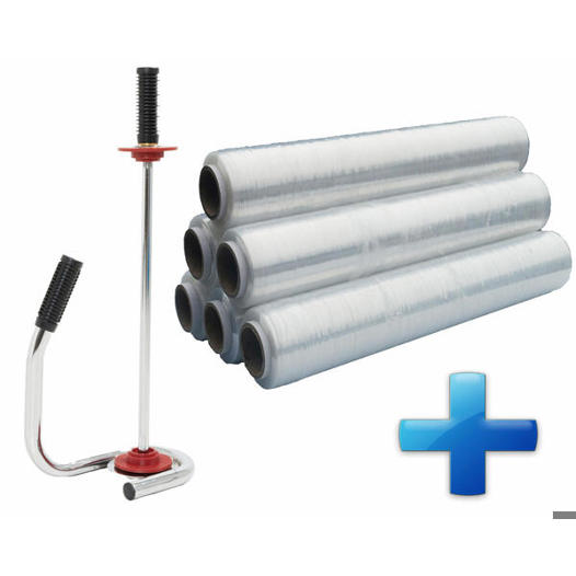 1-PACK Handstretchfolie Sparset PPV-301259_SET1 - Stretchfolienabroller