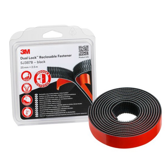 3M Dual Lock Flexibler Druckverschluss SJ3870 - Klebeband