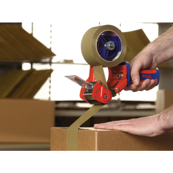 tesa Klebefilm-Abroller 06400-00001 - Rot