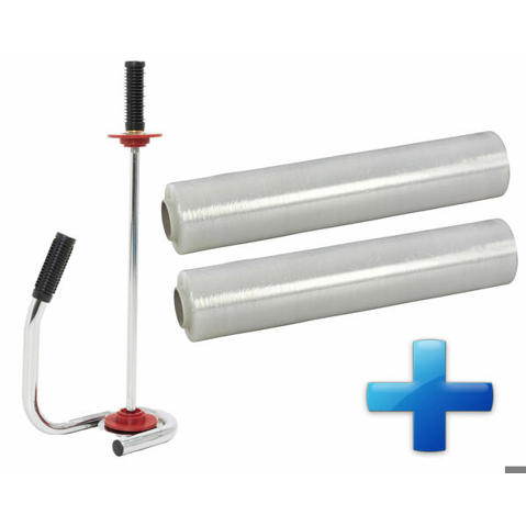 1-PACK Handstretchfolie PPV-301259_SET4 - Stretchfolienabroller